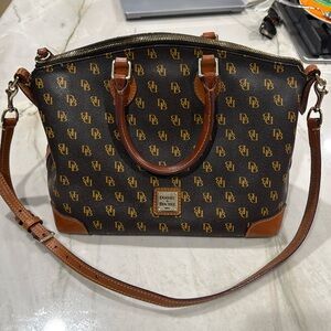 Dooney & Bourke Dark Brown Satchel/Hand Bag